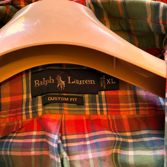 A charming Ralph Lauren Plaid shirt in pink and green - Picture 4 of 7